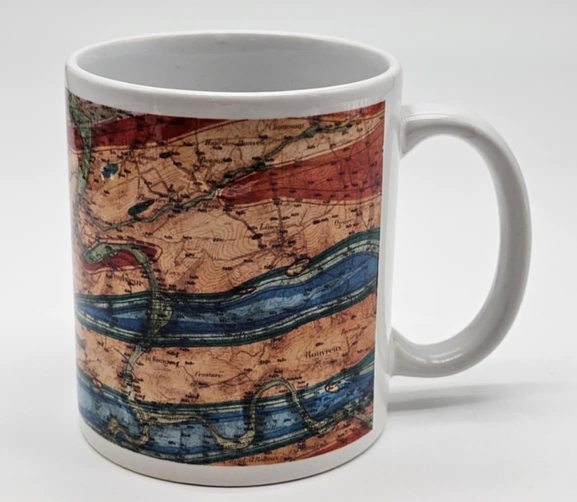 Image illustrant : Tasse Carte Géologique – 12,50€